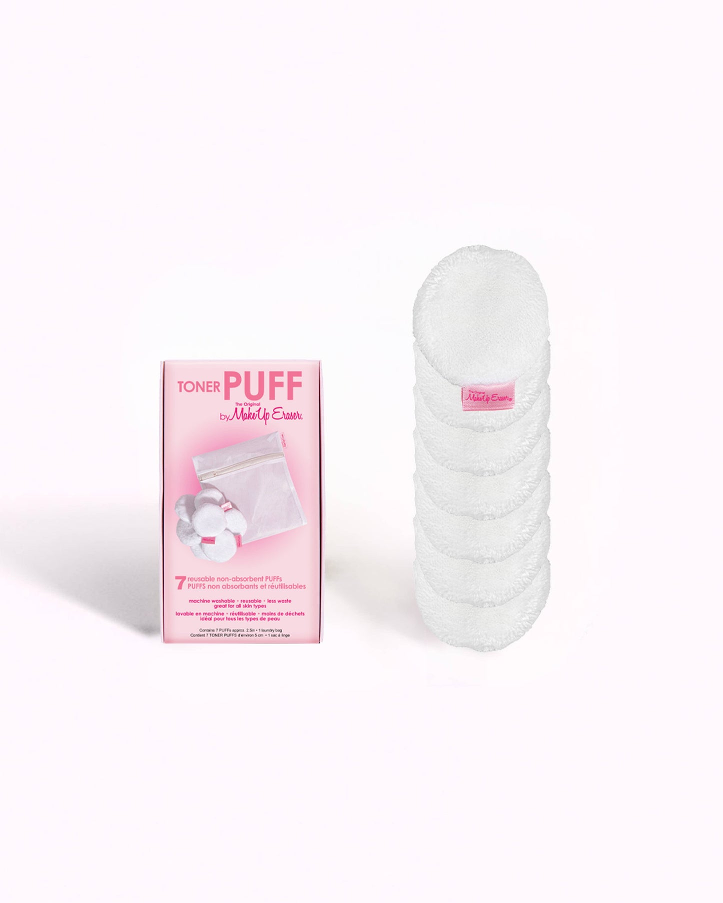 Re-usable Toner Rounds by The MakeUp Eraser, 7 Pack