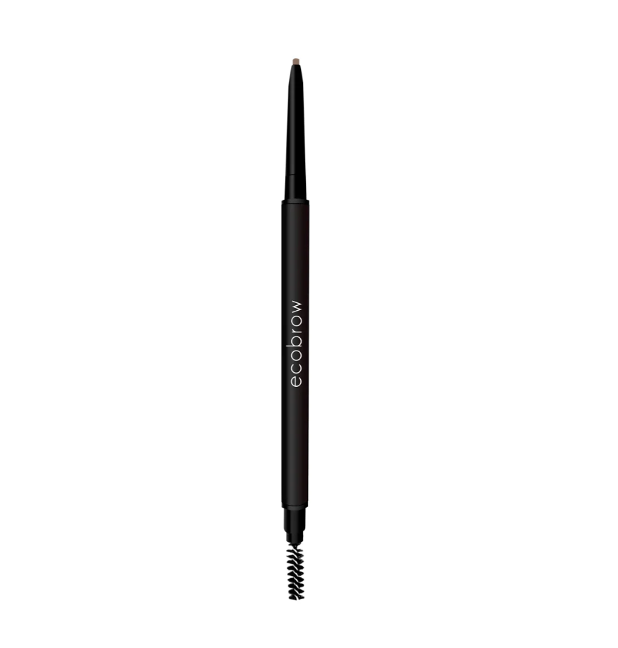 Innovate the Label light brown eyebrow pencil with retractable tip and spoolie brush for precise eyebrow shaping