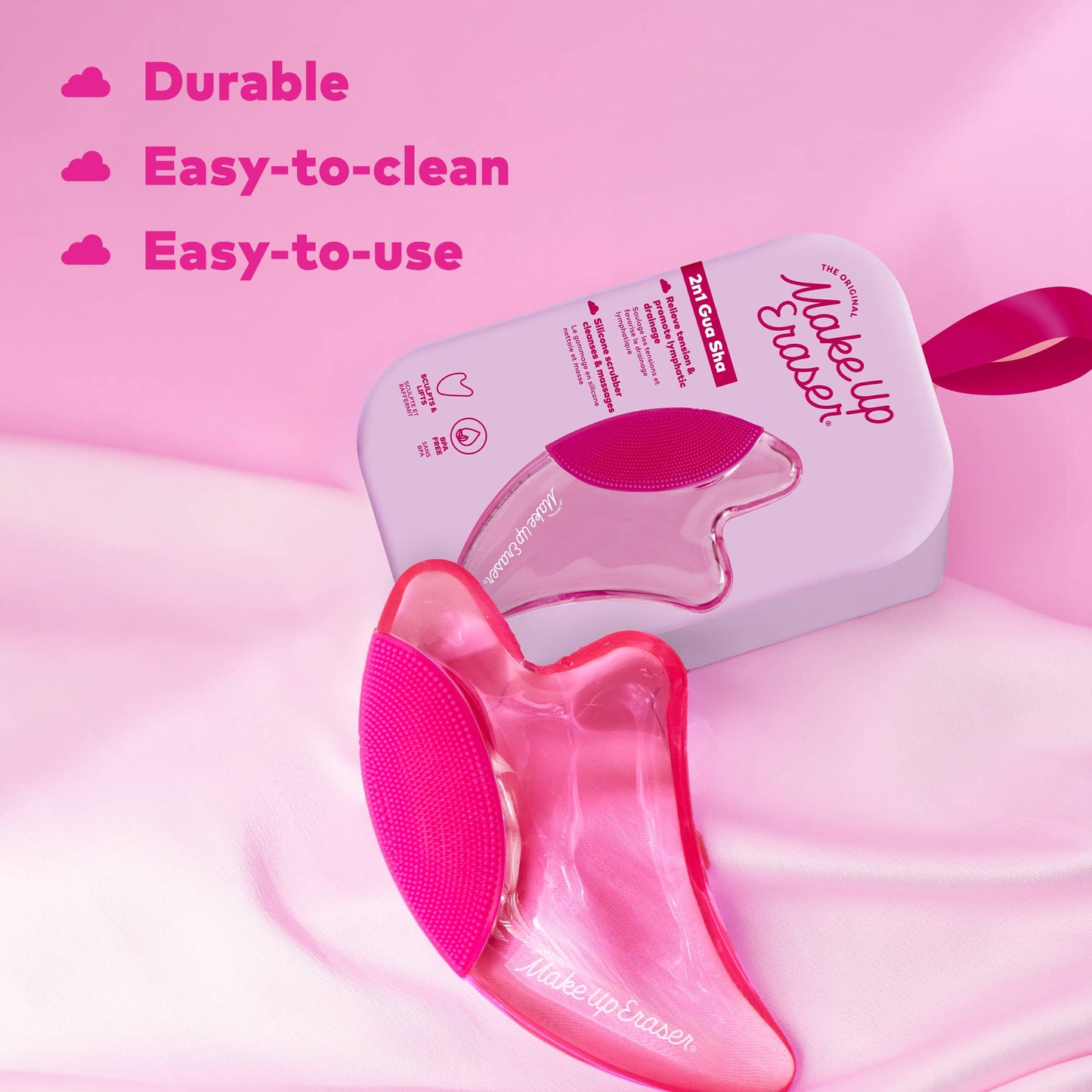 Gua Sha & Facial Scrubber by The MakeUp Eraser