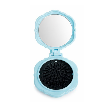 HA-09 - HA-12 Innovate the Label Beauty in Bloom Compact Brush with Mirror