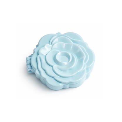 HA-09 - HA-12 Innovate the Label Beauty in Bloom Compact Brush with Mirror