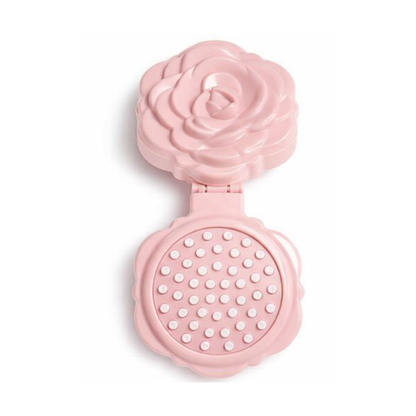 HA-09 - HA-12 Innovate the Label Beauty in Bloom Compact Brush with Mirror