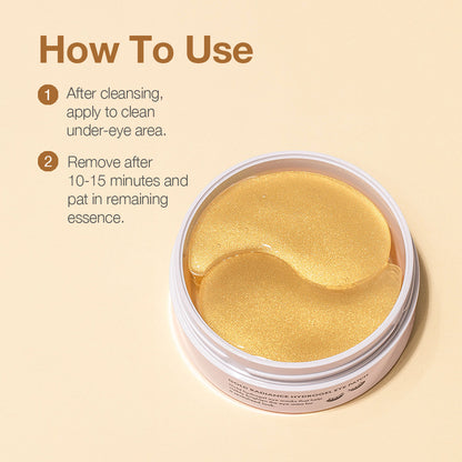 Korean Skincare Gold Undereye Masks by Naisture