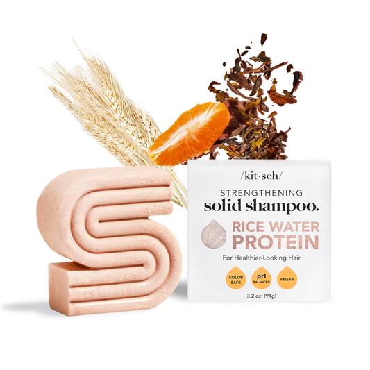 Innovate the Label rice water shampoo bar solid shampoo with protein for strengthening hair