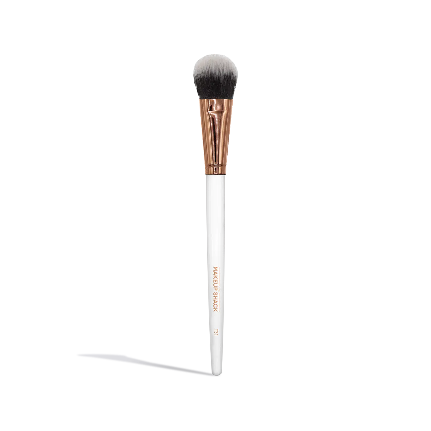 Innovate the Label essential face brush set single soft bristle face brush with white handle