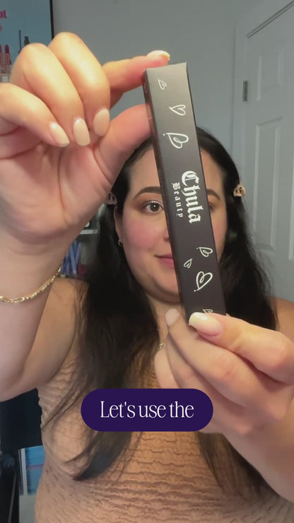 Long-Wear Liquid Eyeliner Duo by Chula Beauty