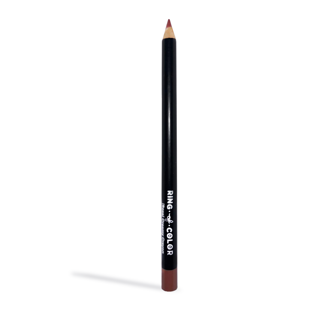 Innovate the Label Beauty Bundles creamy lip liner crayon in deep red shade with black pencil body