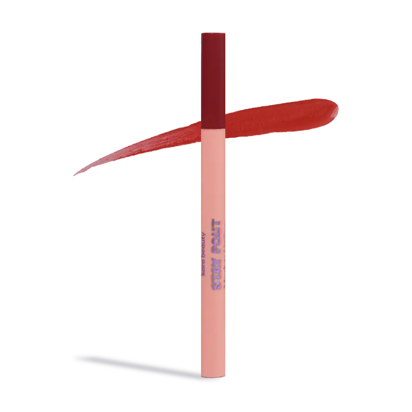 Innovate the Label rosewood lip marker pencil with deep rose swatch and slim pink barrel for precise lip lining