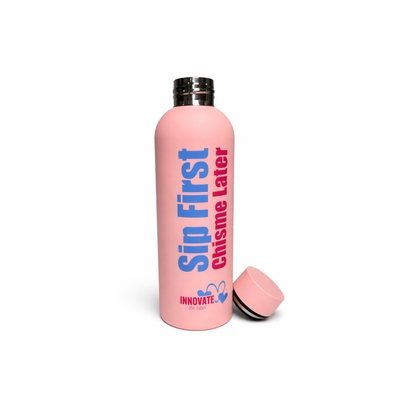 Sip First Chisme Later Insulated Water Bottle