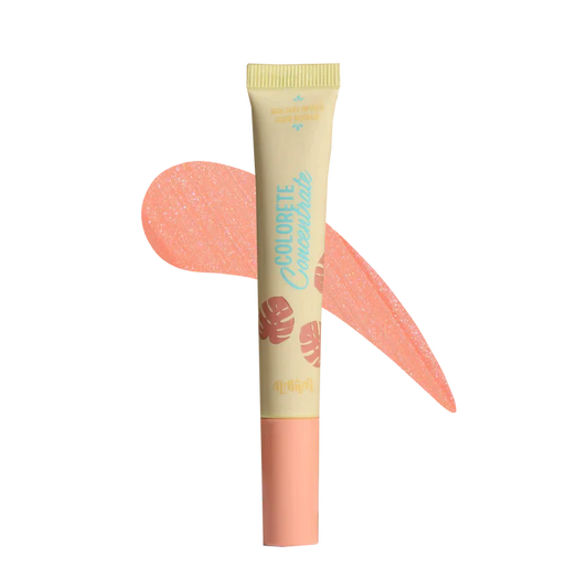 Innovate the Label Alamar liquid blush in a soft peach shade with smooth creamy texture